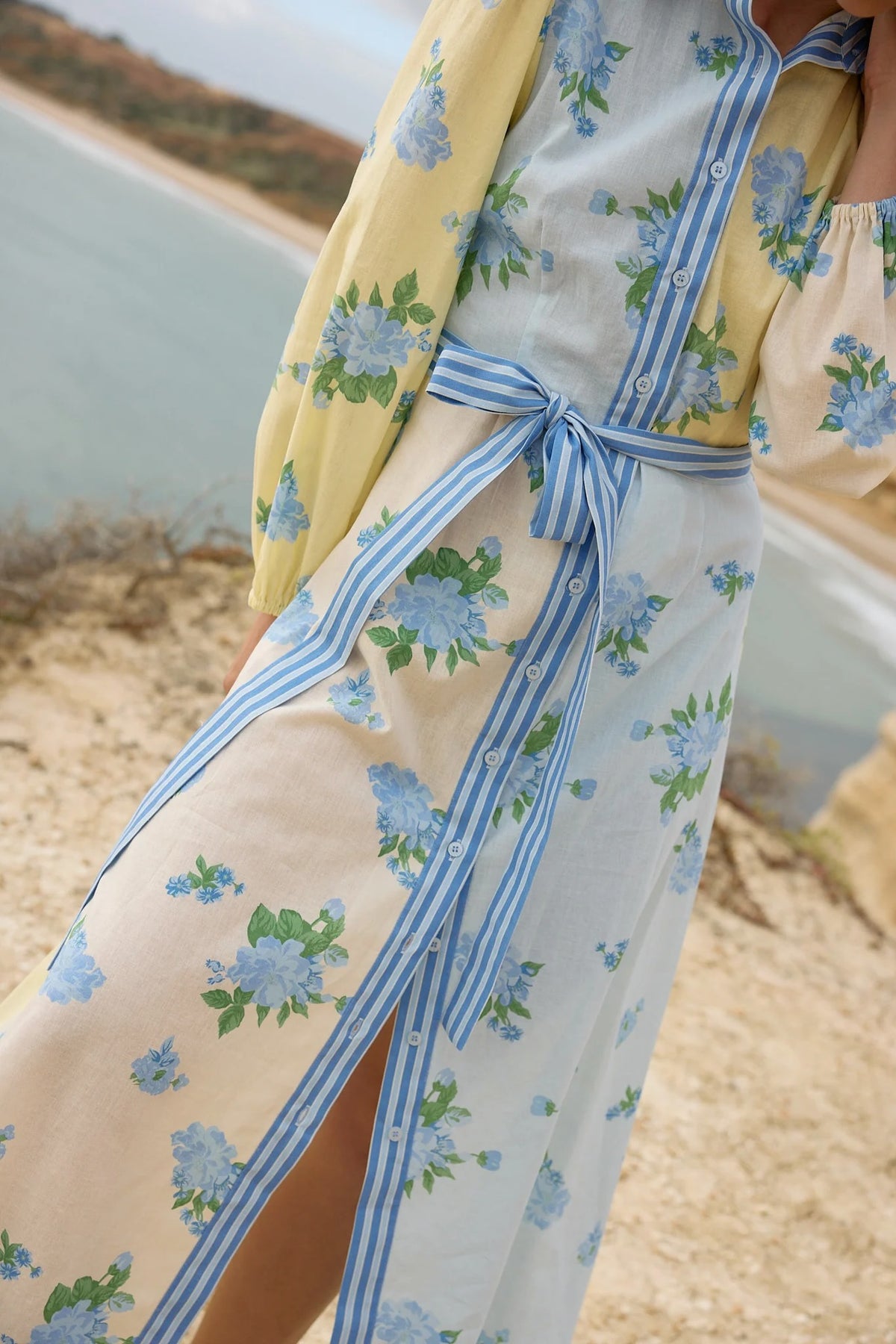Aston Studio Lucille Dress - Whisper Multi