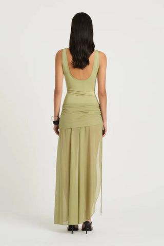 Benni Addison Maxi Dress - Pistachio