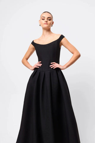Mossman Adoration Maxi Dress - Black