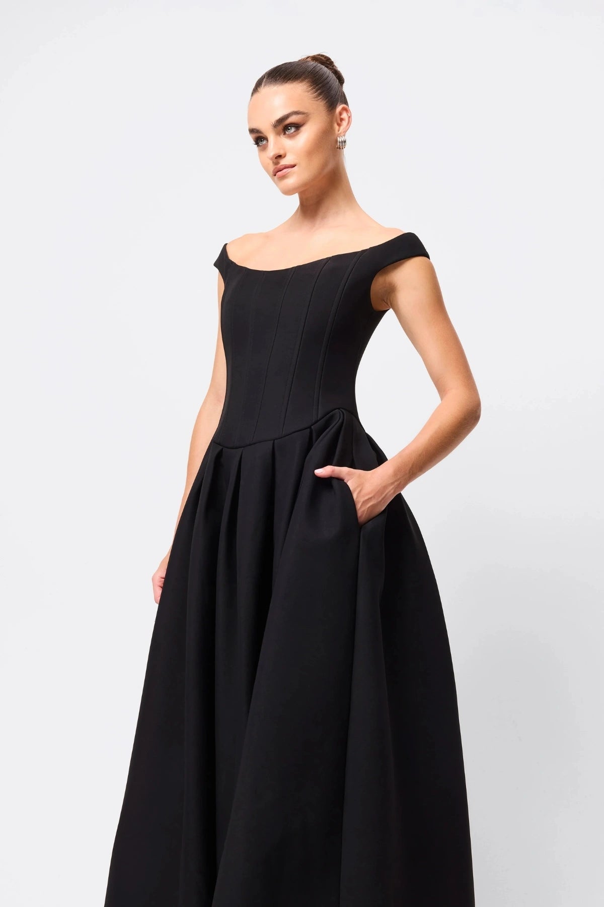 Mossman Adoration Maxi Dress - Black
