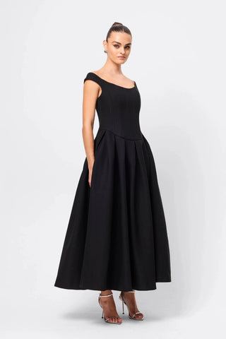 Mossman Adoration Maxi Dress - Black
