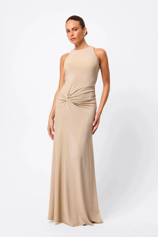 Mossman Adore You Maxi Dress - Gold
