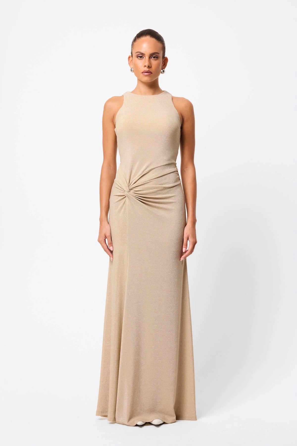 Mossman Adore You Maxi Dress - Gold - Dress Hire AU Mossman Adore You Maxi Dress - Gold - Dress Hire AU