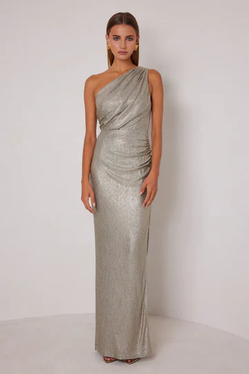 Elle Zeitoune Alanna Maxi Dress - Gold