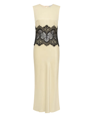 Third Form Visions Lace Trim Tank Dress - Marshmallow