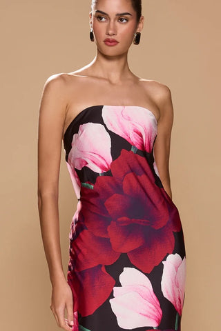 Sonya Alma Dress - Midnight Roses