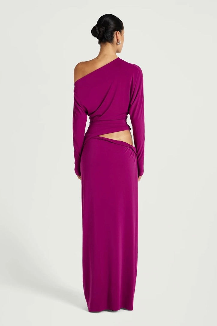Benni Enya Maxi Dress - Fuchsia