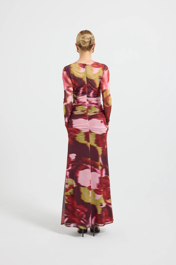 Pasduchas Zenith Maxi Dress - Blur Floral