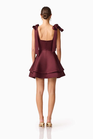 Elliatt Livia Mini Dress - Berry