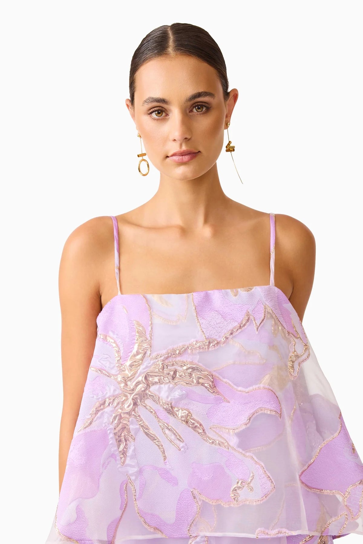 Elliatt Elysia Gown - Lilac Floral