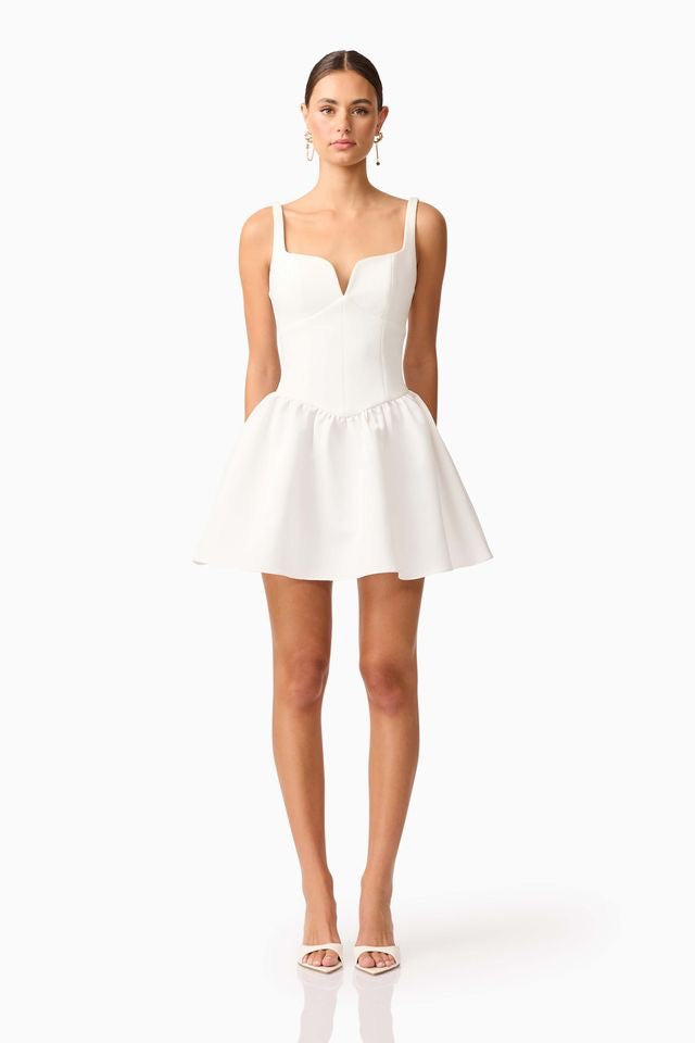 Elliatt Hester Mini Dress - Ivory