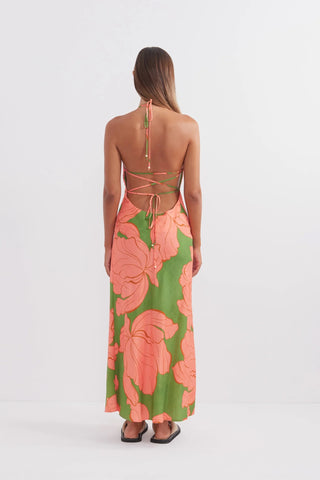 Pasduchas Artemis Midi Dress - Watermelon