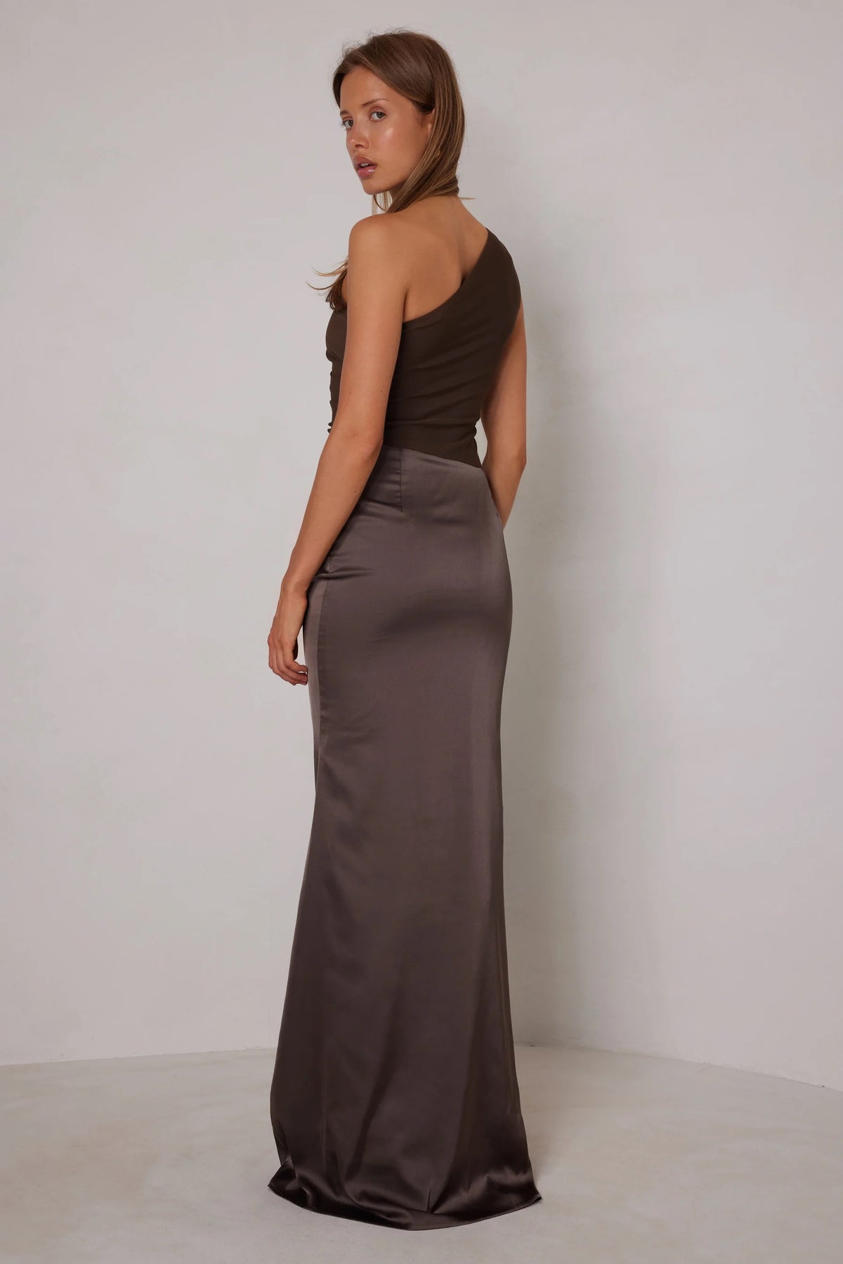 Elle Zeitoune Shay Dress - Espresso