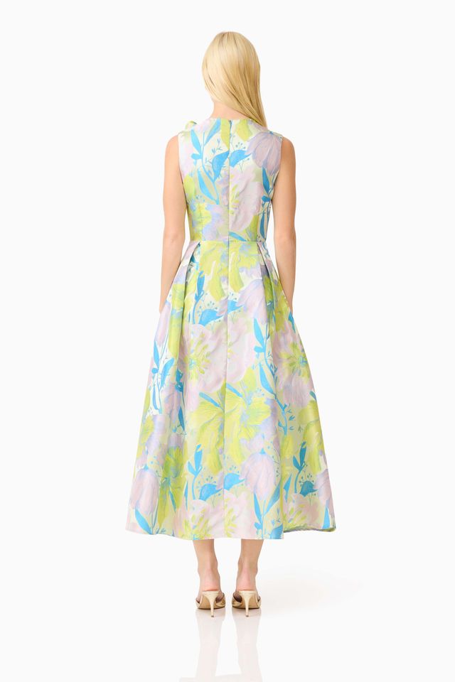 Elliatt Rhea A Line Midi Dress - Floral Multi