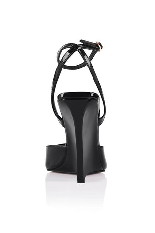 Lana Wilkinson Mona Wedge - Black Patent Leather