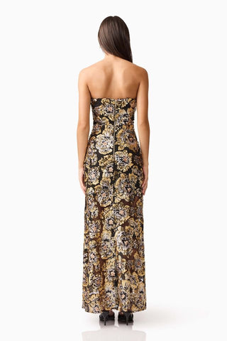 Elliatt Celeste Gown - Black Gold