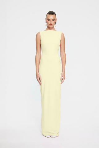 Effie Kats Verona Gown - Lemon