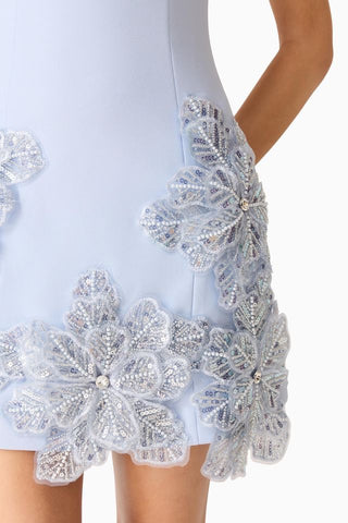 Elliatt Skye Mini Dress - Baby Blue