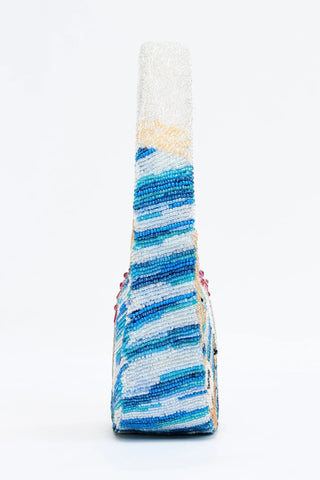 Acler Bead Birch Bag - Orange Afternoon