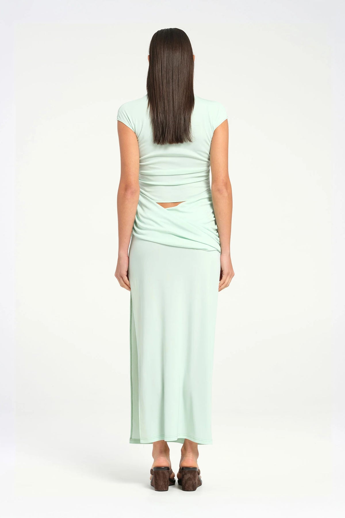 Benni Royce Maxi Dress - Bleached Aqua