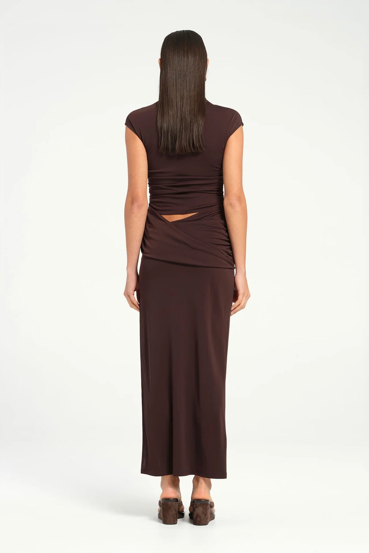 Benni Royce Maxi Dress - Chocolate