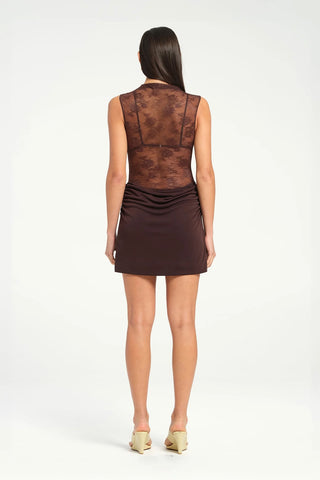 Benni Darby Mini Dress - Chocolate
