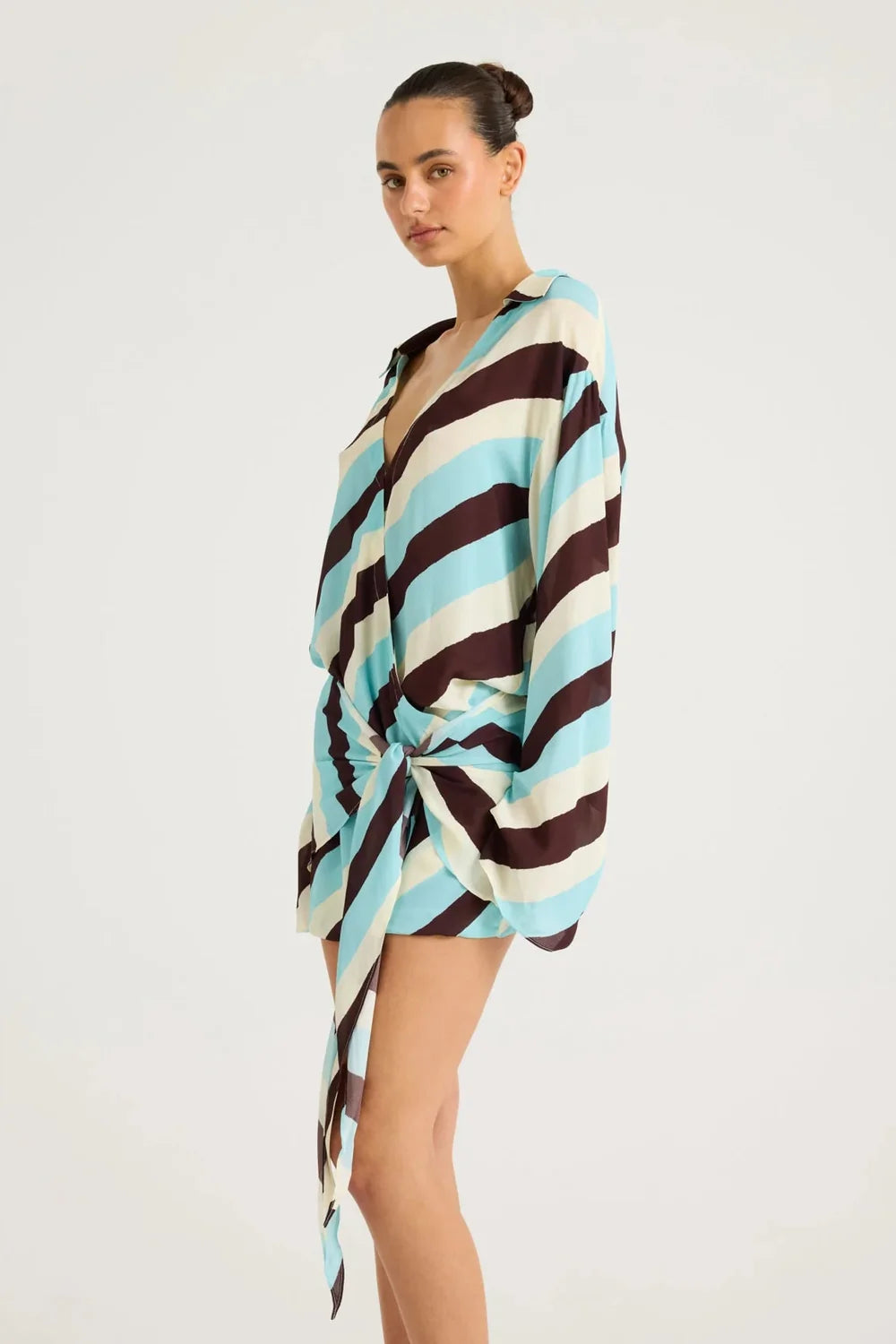 Benni Rozalia Shirt Dress - Onda Stripe