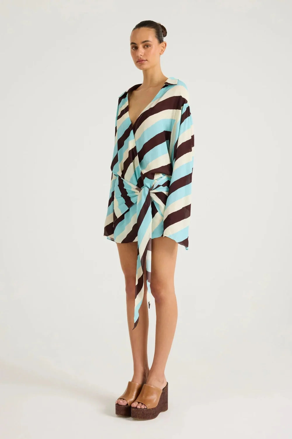 Benni Rozalia Shirt Dress - Onda Stripe