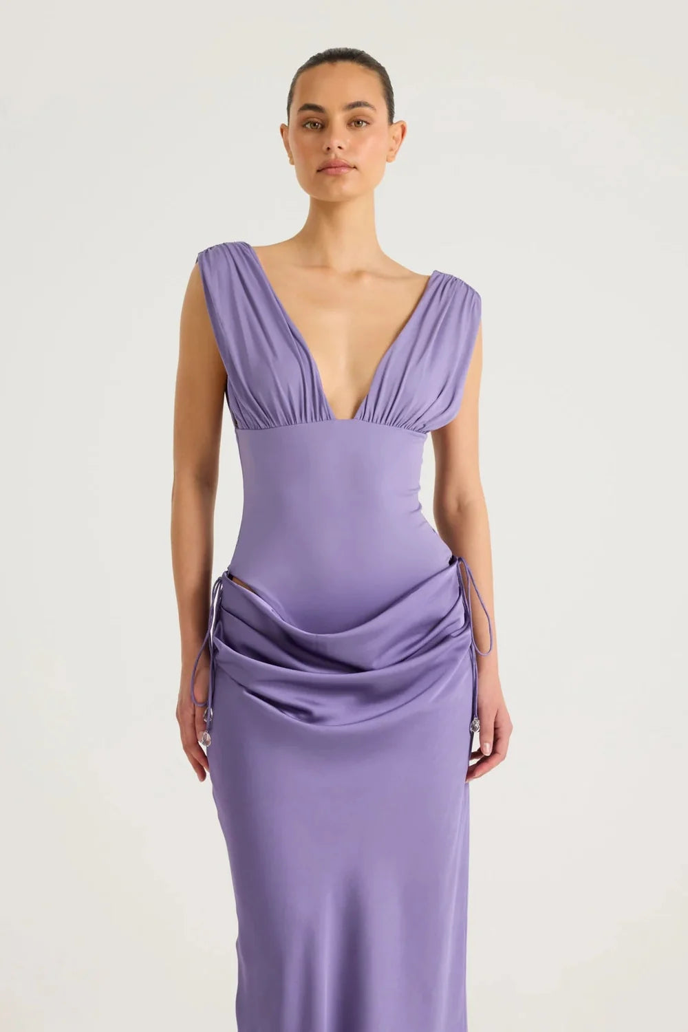 Benni Monroe Maxi Dress - Grape