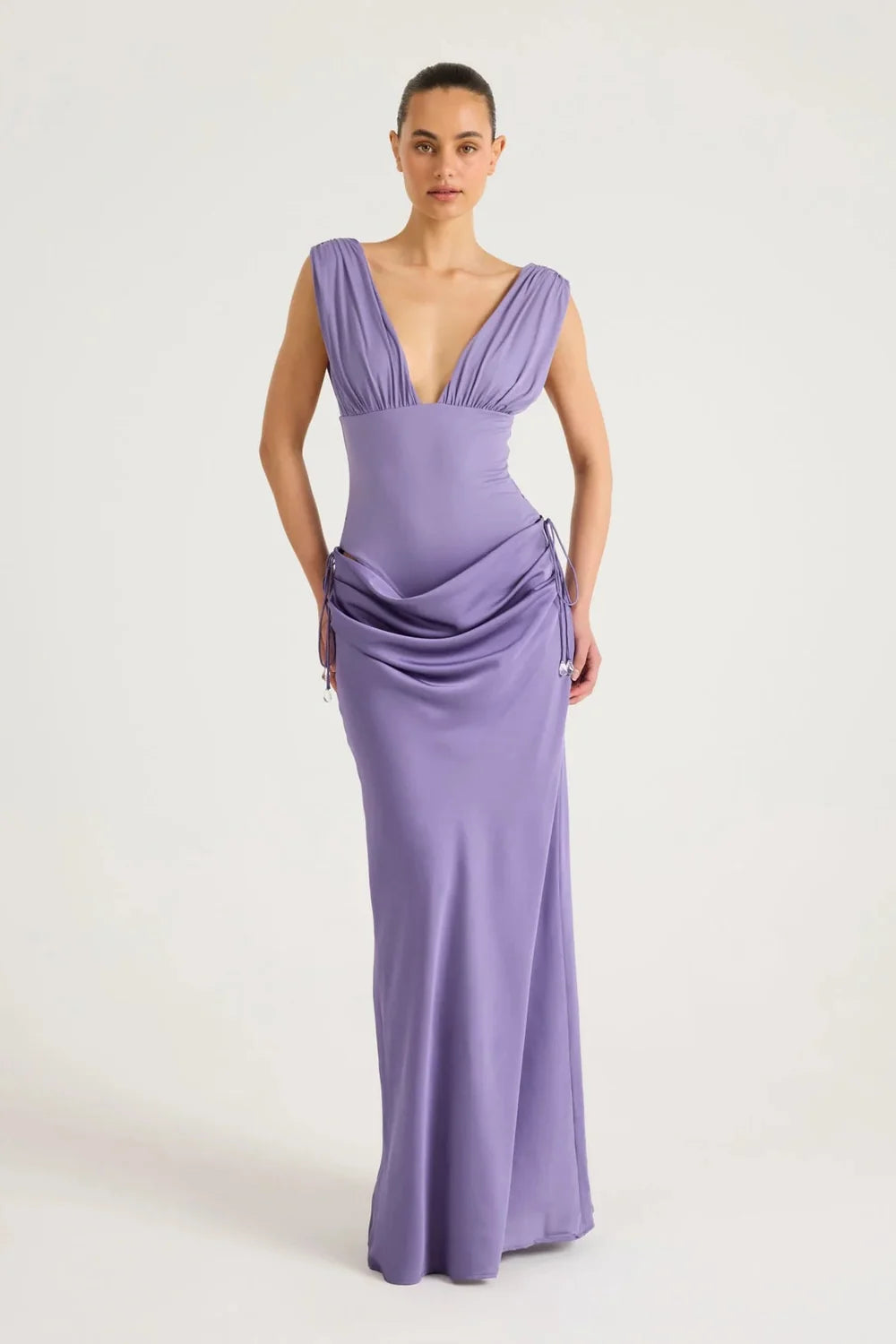 Benni Monroe Maxi Dress - Grape