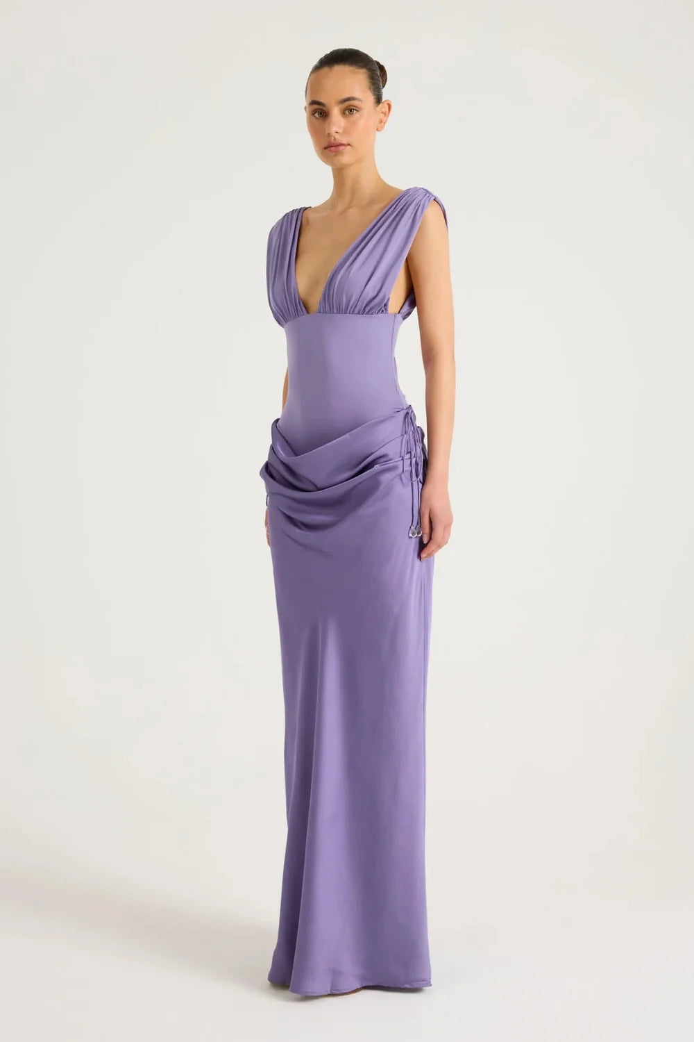 Benni Monroe Maxi Dress - Grape