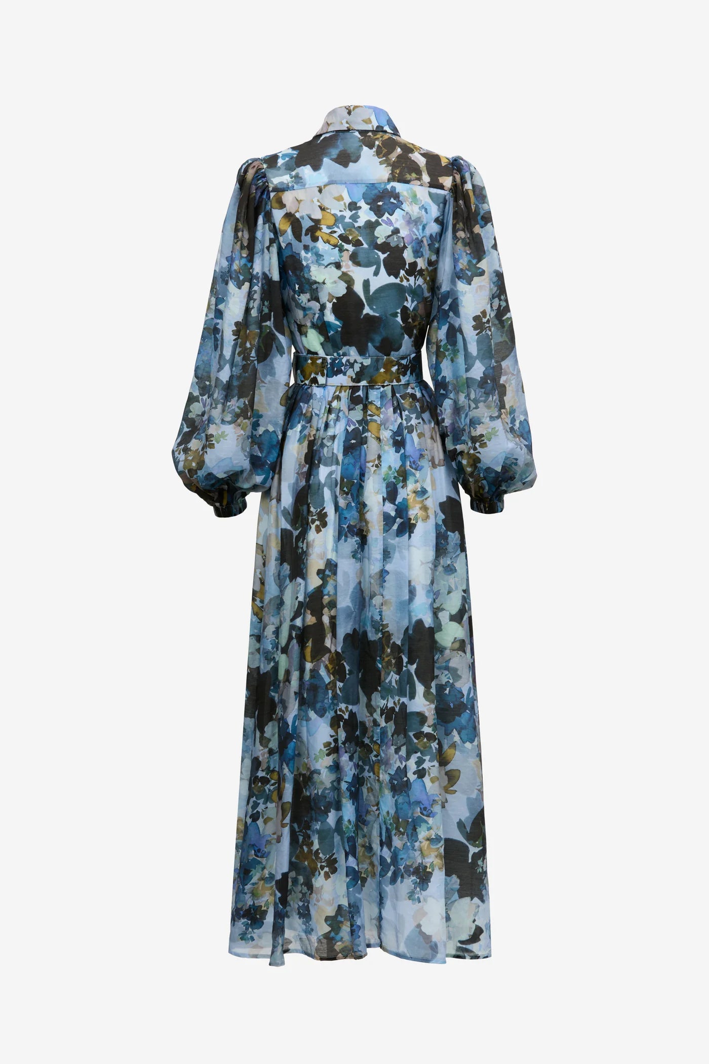 Floral maxi shirt sales