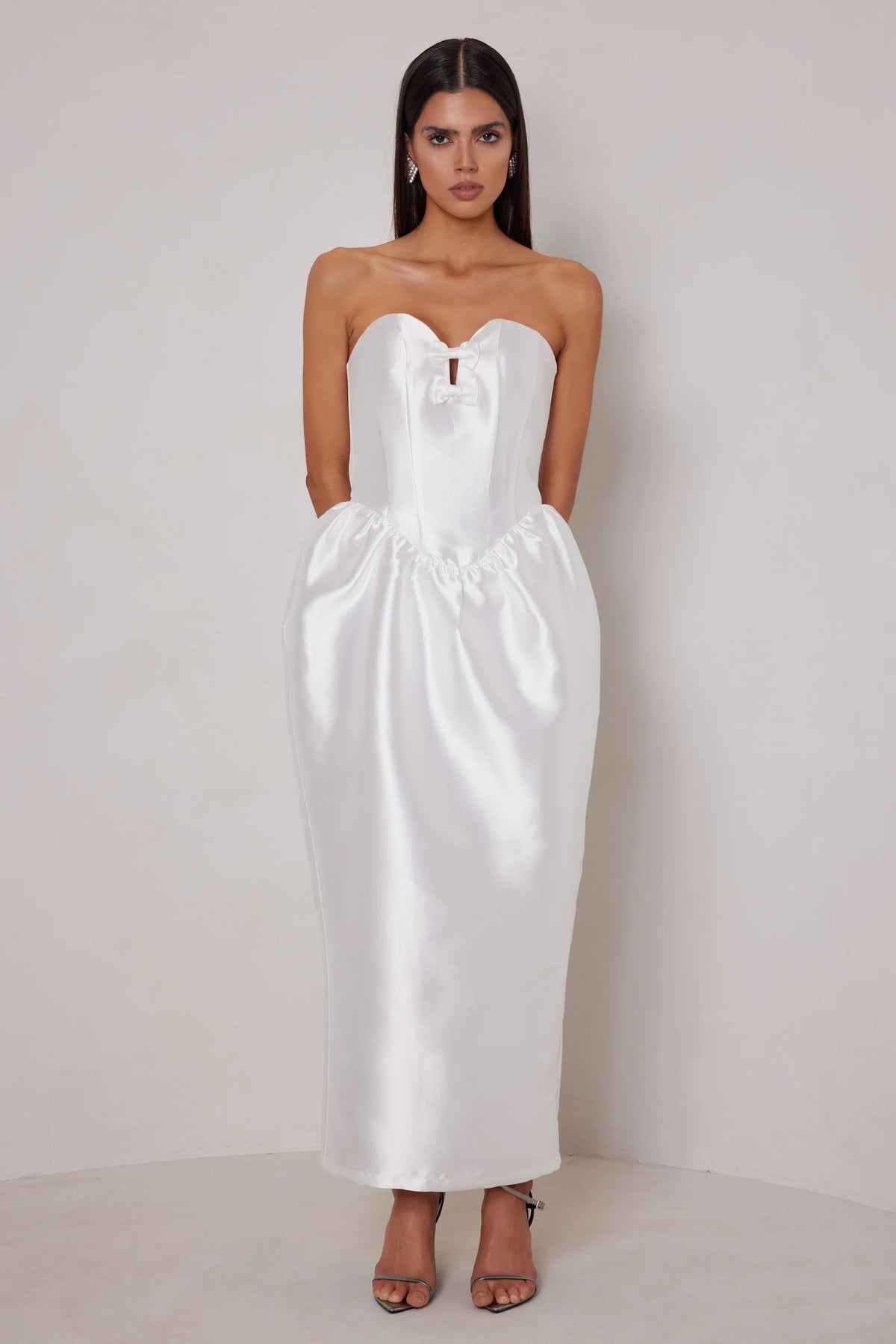 Elle Zeitoune Barbara Dress - White