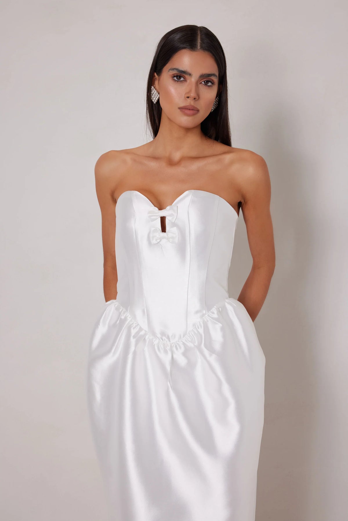 Elle Zeitoune Barbara Dress - White