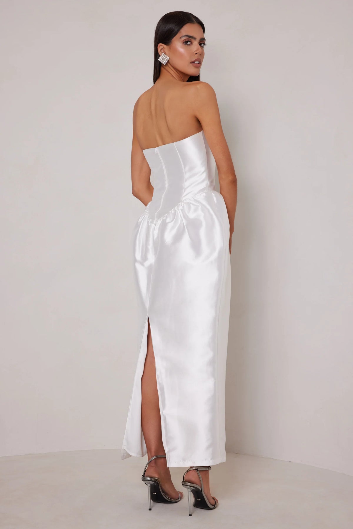 Elle Zeitoune Barbara Dress - White