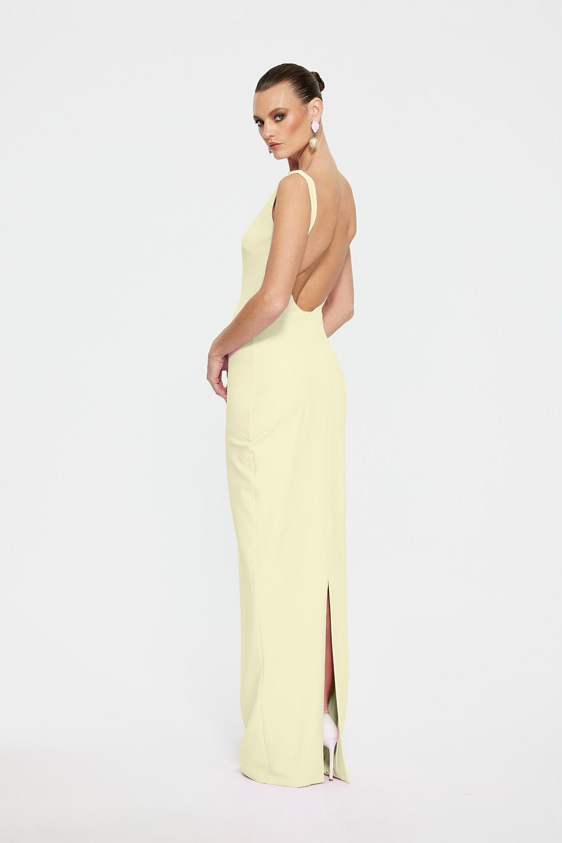 Effie Kats Verona Gown - Lemon