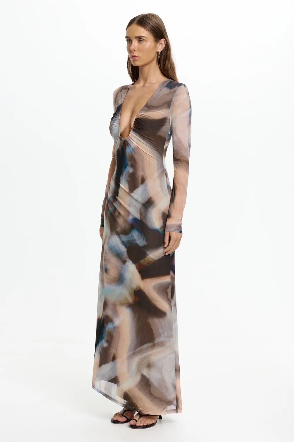 Significant Other Shelby Maxi Dress - Liquid Stone