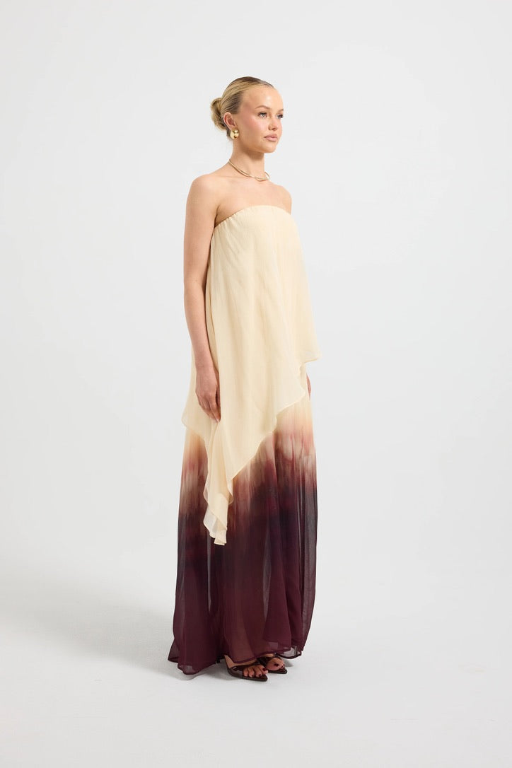 Pasduchas Sterling Tiered Maxi Dress - Ombre