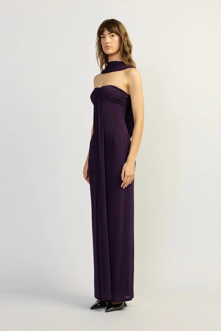Tojhà Vianna Dress - Blackberry