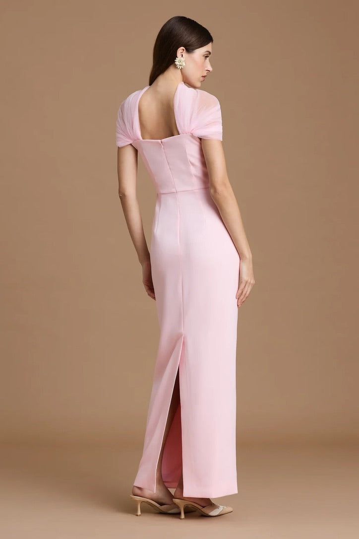 Sonya Lola Midi Dress - Pink