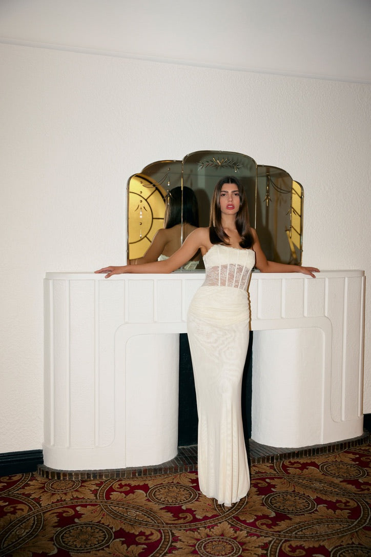 Lexi Alla Dress - Butter Cream
