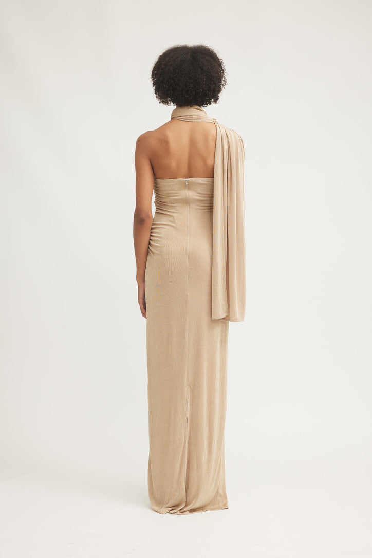 Tojhà Iesha Dress - Champagne Beige