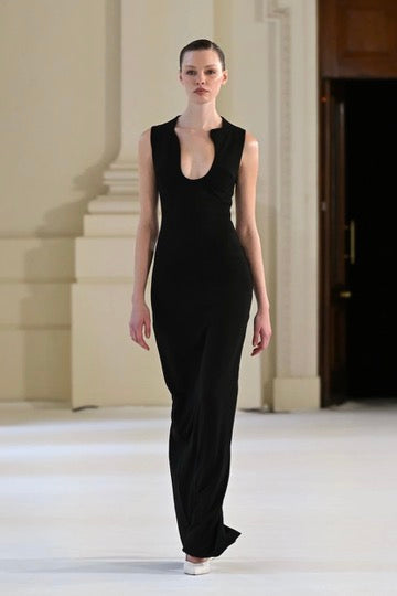 Effie Kats Bloom Gown - Black