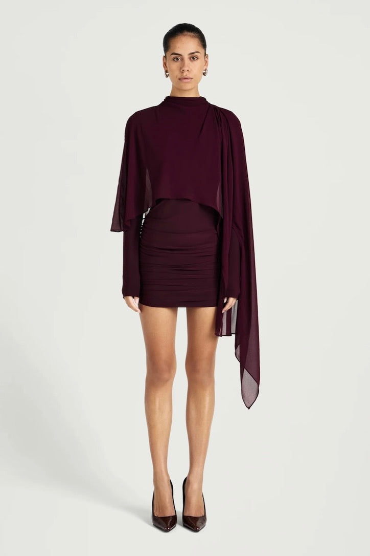 Benni Silas Mini Dress - Grape