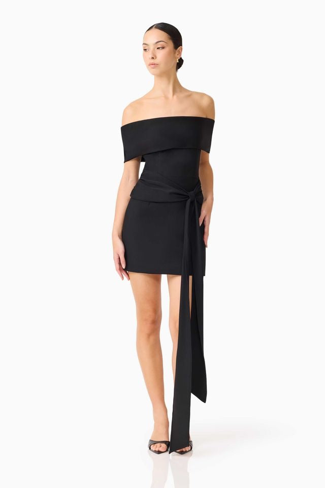 Elliatt Chantal Strapless Mini Dress - Black