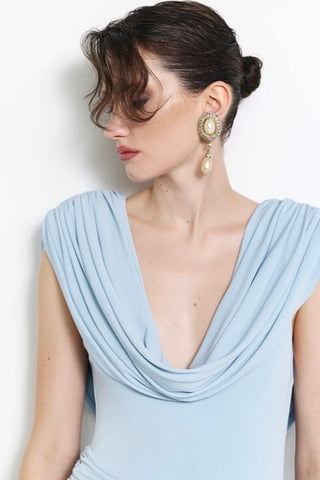 Effie Kats Steele Gown - Aspen