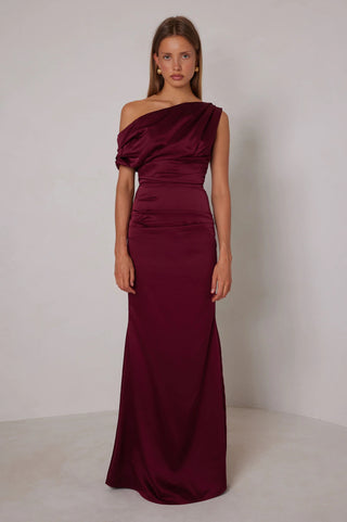 Elle Zeitoune Maximus Dress - Wine