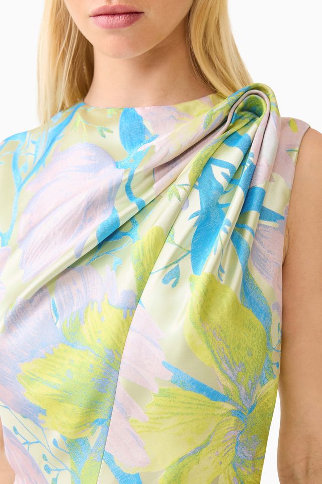 Elliatt Rhea A Line Midi Dress - Floral Multi