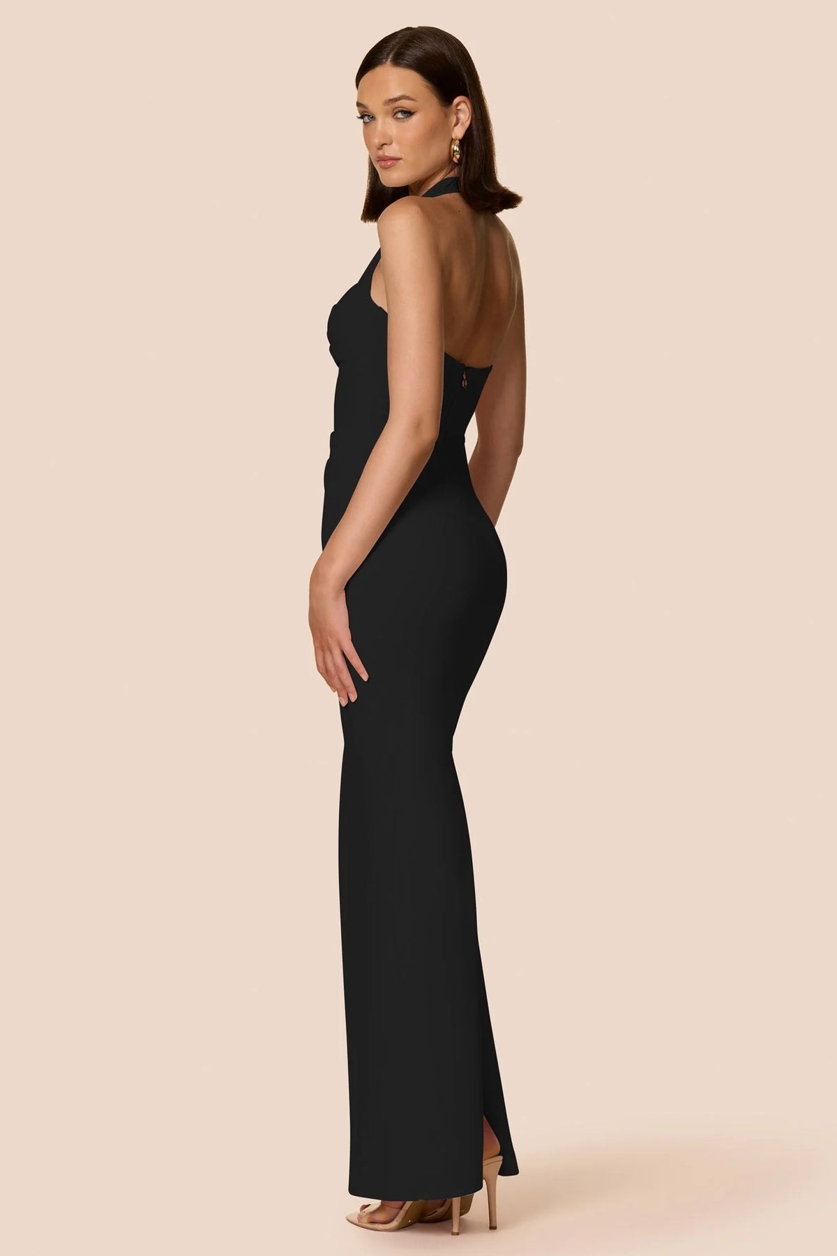 Nookie Lottie Gown - Black - Dress Hire AU Nookie Lottie Gown - Black - Dress Hire AU