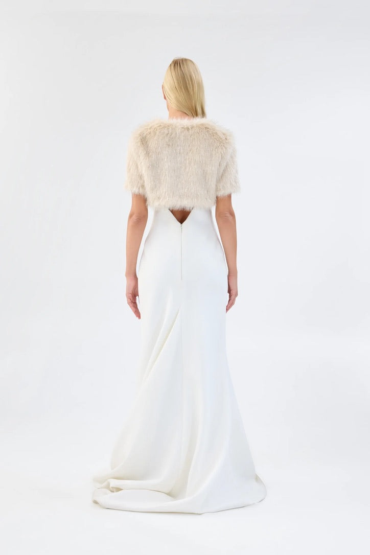 Unreal Fur Wings Balero - Caramel